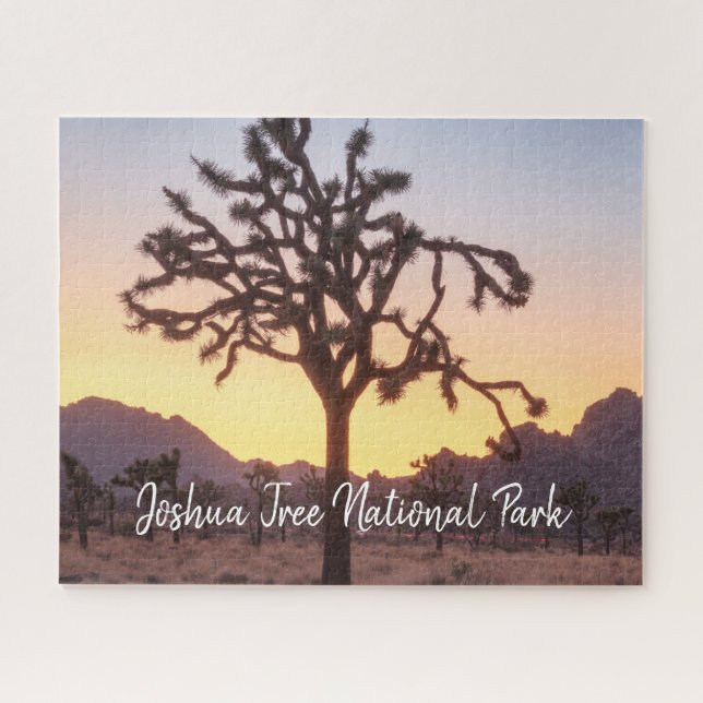 Personalized Joshua Tree Custom Jigsaw Puzzle (Horizontal)
