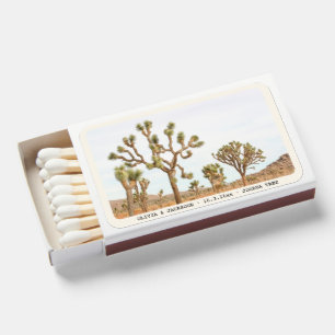 Personalized Joshua Tree Wedding Favor Matches