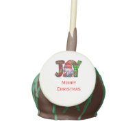 Personalized Joy Gnomes Merry Christmas Dessert  Cake Pops
