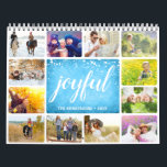 Personalized Joyful Family 2023 Photo Calendar<br><div class="desc">Create your own family photo calendar for 2023 by using this template. Personalize this collage calendar with your family name and year. Put pictures with joyful moments on each page. Let the treasured memories of DIY calendar give your family lots of energy each day in 2023. If you'd like it,...</div>