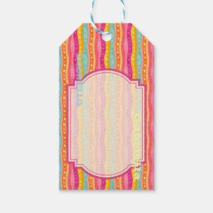 Personalized Joyful Watercolor Gift Tags