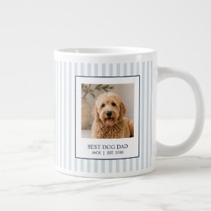 Personalized Jumbo Best Dog Photo Giant Coffee Mug