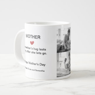 Personalized Jumbo Photo Collage Mug 