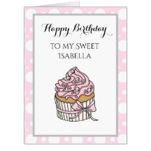 Personalized Jumbo-Sized Girl's Birthday