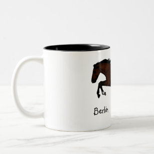Personalized Jumping Horse Mug