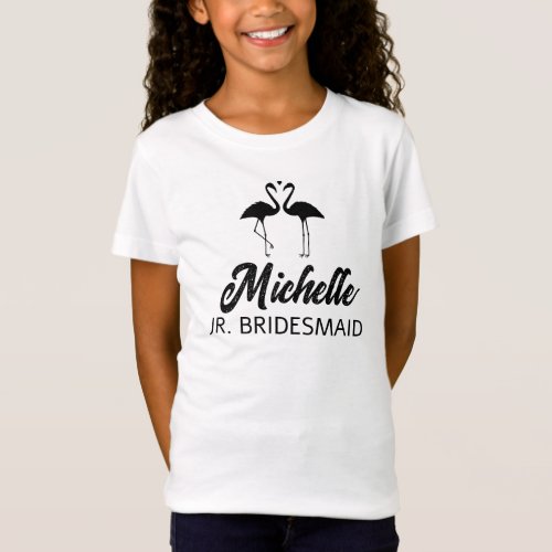  Personalized junior bridesmaid  T_Shirt