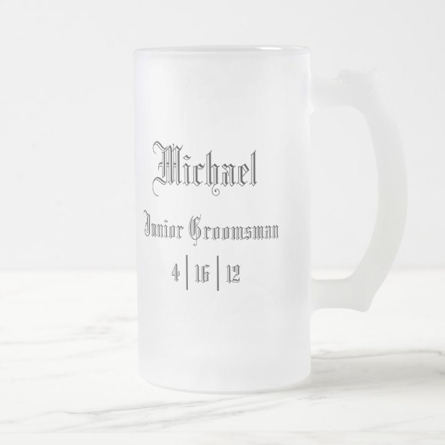 Personalized Junior Groomsman Mug (Right)