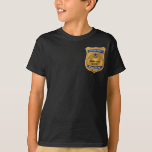 Personalized Junior Police Officer Badge Shirt