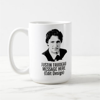 PERSONALIZED JUSTIN TRUDEAU COFFEE MUG