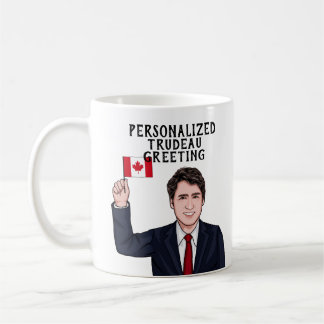 PERSONALIZED JUSTIN TRUDEAU COFFEE MUG