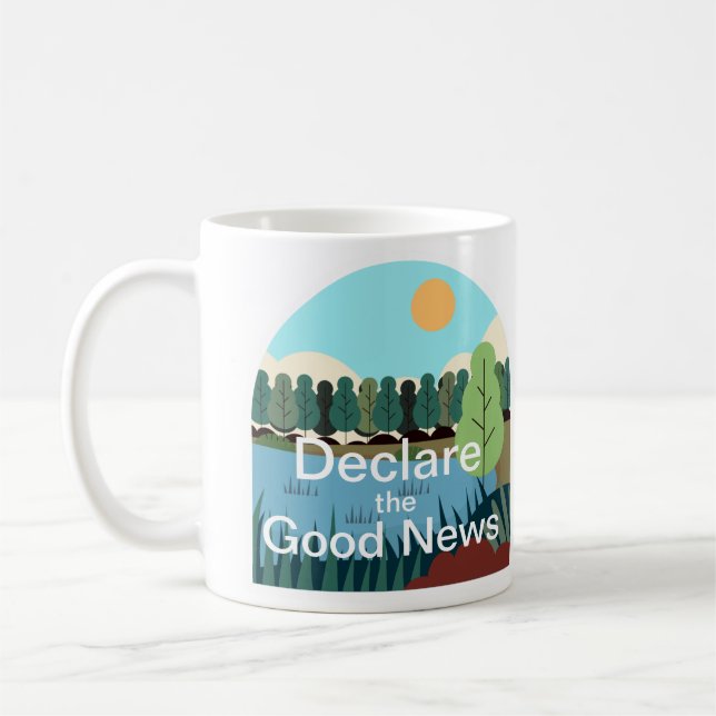 Personalized JW Convention Declare the Good News   Coffee Mug (Left)