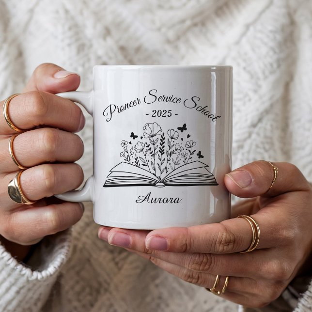 Personalized JW Pioneer Service School Class 2025 Coffee Mug (Creator Uploaded)