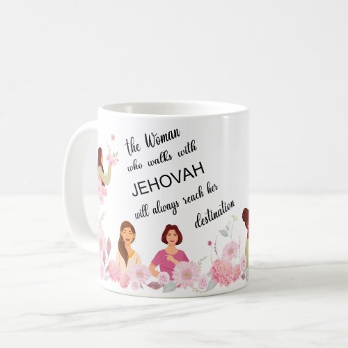 Personalized JW Sister quote gift Coffee Mug