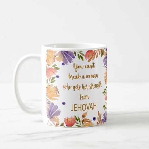 Personalized JW Sister quote gift Coffee Mug