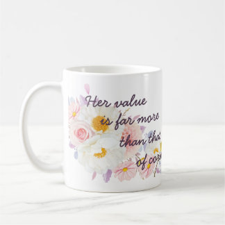 Personalized JW sisters gifts - Proverbs 3:15 Mug