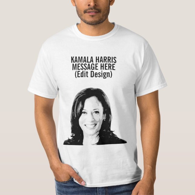 Personalized Kamala Harris T-Shirt (Front)
