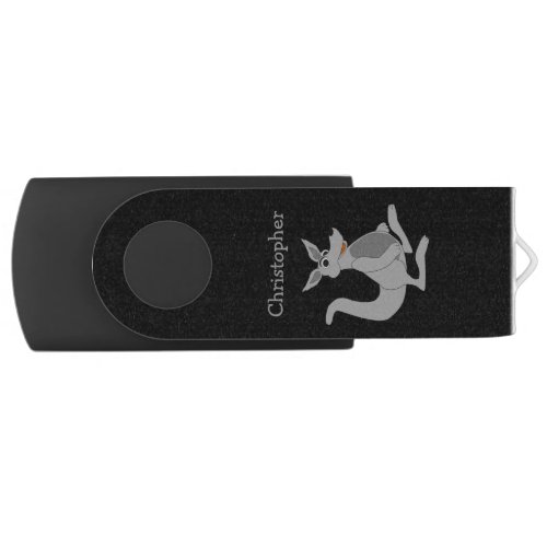 Personalized Kangaroo Design Flash Drive