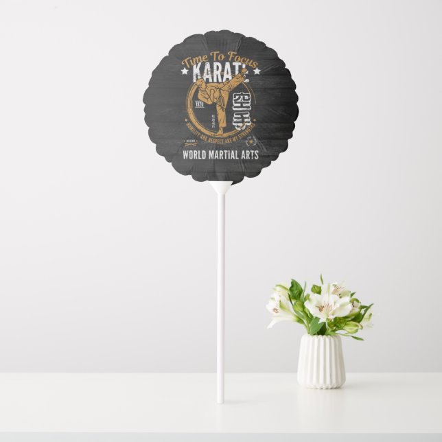 Personalized Karate Balloon (In SItu)
