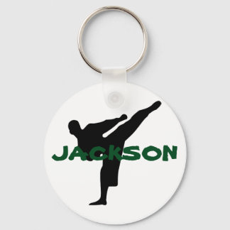 Personalized Karate Keychain