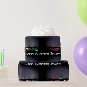 Personalized KC-130 Turboprop Plane Wrapping Paper