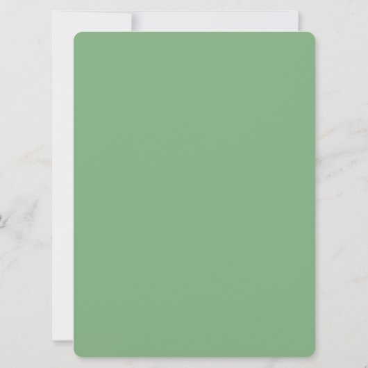 Personalized KEEP CALM AND Edit Text on Green (Back)