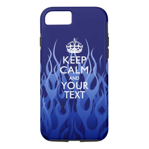 Personalized KEEP CALM AND Have Your Creative Text iPhone 87 Case