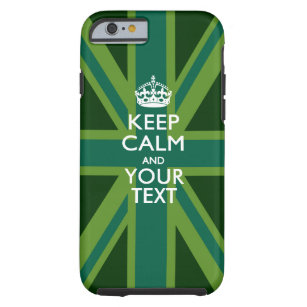 Personalized KEEP CALM AND Have Your Creative Text Tough iPhone 6 Case