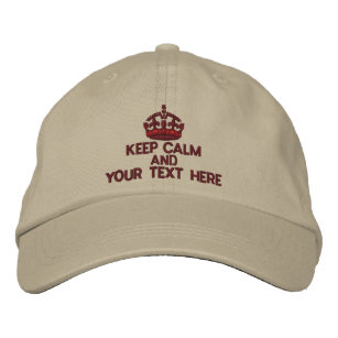 Madoling Keep Calm Its Your Anniversary Adjustable Washed Cap Baseball Hat 