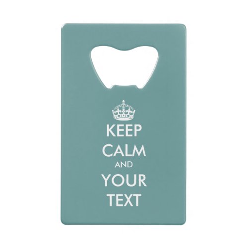 Personalized keep calm bottle opener bulk gift