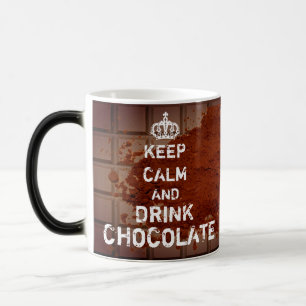 Personalized Keep Calm Drink Chocolate Coffee Mug