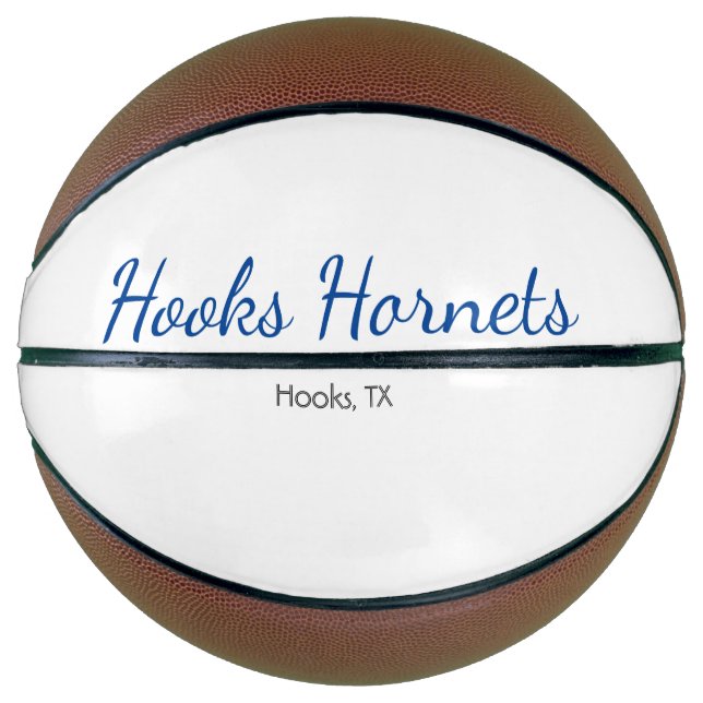Personalized Keepsake Basketball (Front)