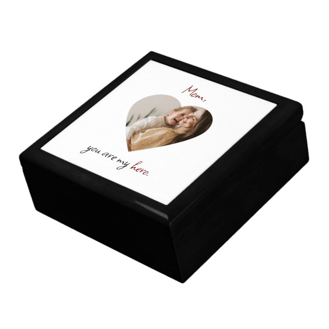 Personalized Keepsake Jewelry Box for Mom (Side)