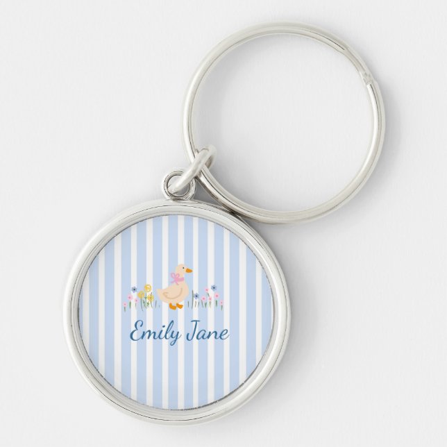 Personalized Keepsake Kids Gift Keychain (Front)