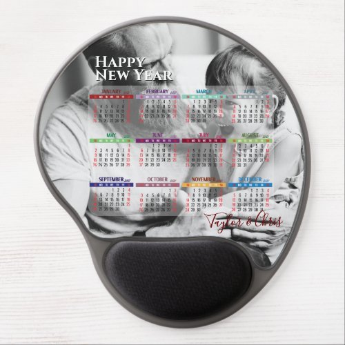 Personalized Keepsake Photo 2021Calendar Gel Mouse Pad