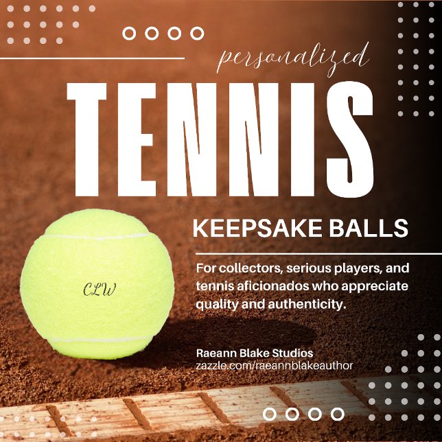 Personalized Keepsake Tennis Balls (Creator Uploaded)