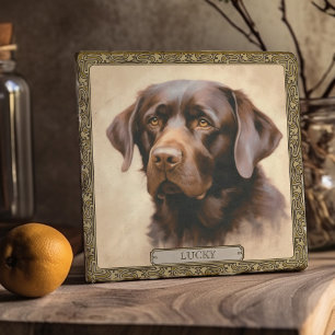 Personalized Keepsake with Your Pet's Portrait Trivet