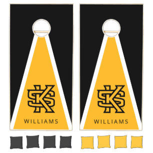 Personalized Kennesaw State Cornhole Set