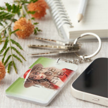 Personalized Keychain Horizontal Images