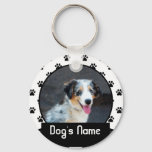 Personalized Keychain Of Your Pet Dog at Zazzle