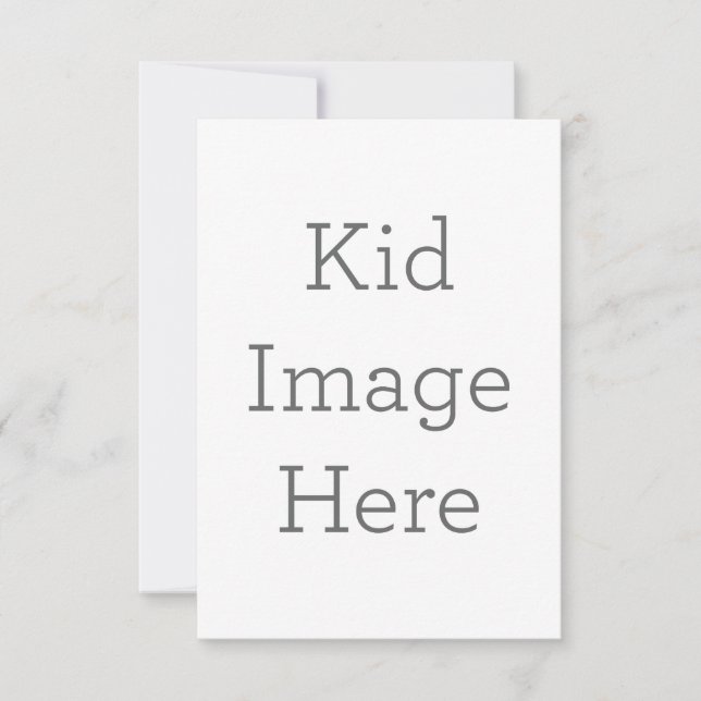 3.5" x 5" Flat Thank You Card (Front)