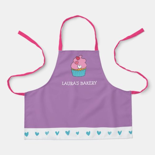 Personalized kids apron