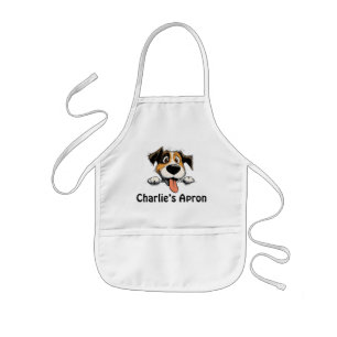 Personalized kids apron
