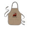 Personalized kids apron | red toy choo choo train