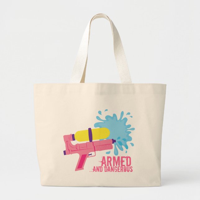 Personalized Kids' Bag for Pool or Beach Toys (Front)