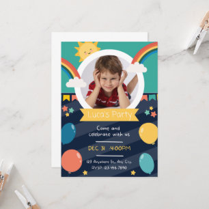 Personalized kids Birthday Invitation