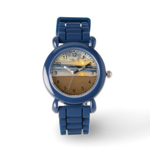 Personalized Kids Boys Baseball Watch