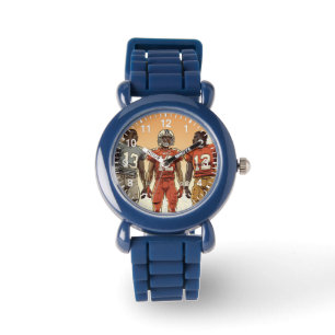 Personalized Kids Boys Baseball Watch