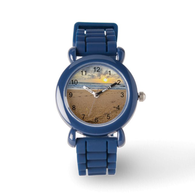 Personalized Kids Boys Baseball Watch (Front)