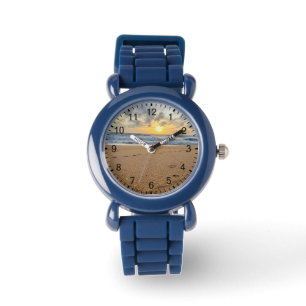 Personalized Kids Boys Baseball Watch