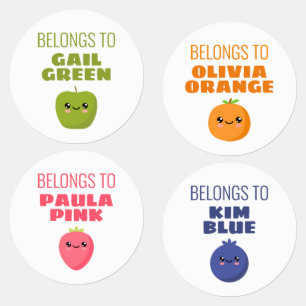 Personalized Kids Clothing Labels